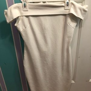 Fashion nova White dress (Small)